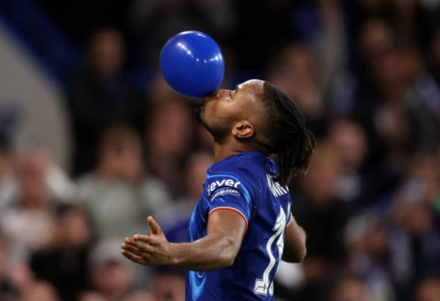 Nkunku luôn biết cách tạo điểm nhấn mỗi khi được trao cơ hội.